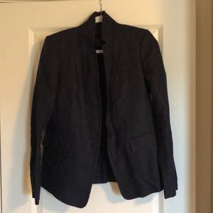 JCrew linen regent blazer. Navy